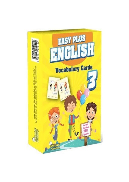 Selimer Yayınları 3. Sınıf Easy Plus English Kelime Kartları