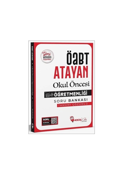 Hoca Kafası Yayınları ÖABT Okul Öncesi Öğretmenliği Soru Bankası Çözümlü