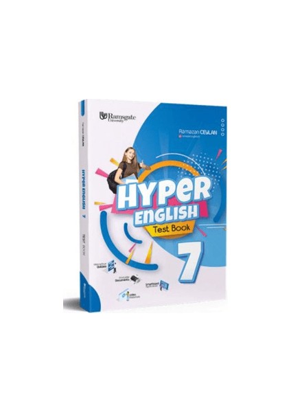 Hiper Zeka Yayınları 7. Sınıf Hyper English - Test Book