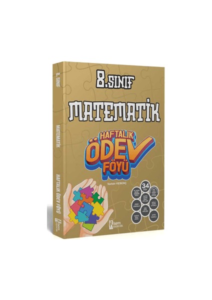 2024 8. Sınıf Matematik Haftalık Ödev Föyü