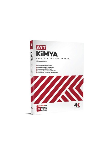 AYT Kimya Konu Özetli Soru Bankası