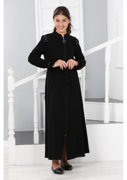 Kız Çocuk Ferace Tesettür Elbise Cilbab-Asortik Ferace indirimleri