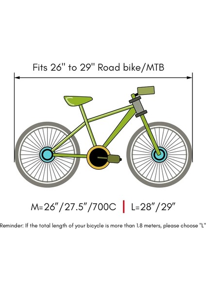 No.5 Tarzı M Boyutu Jıboo Moda Yol Bisiklet Örtüsü 370G Pürüzsüz ve Güçlü Streç Kumaş Mtb Kapalı Toz Torbası 26 "ila 29" Bisiklet Bisiklet Aksesuarları (Yurt Dışından) fiyatları