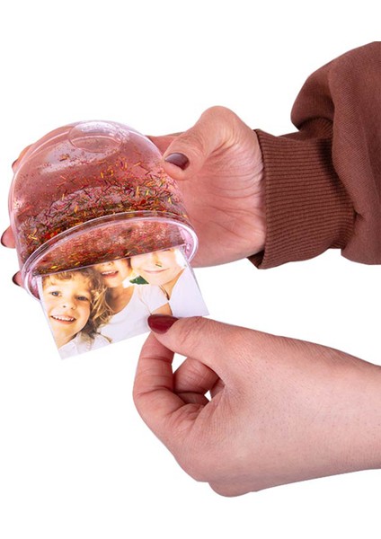 Müzikli LED Işıklı Happy Birthday Yazılı Kar Küresi Fotoğraf Çerçevesi indirimleri