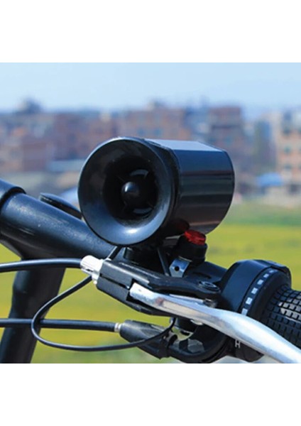 Siyah Stil Bisiklet Kornası 6 Ses Bisiklet Süper Yüksek Sesle Elektroren Korna Çan Zili Alarm Hoparlör Su Geçirmez Bisiklet Güvenlik Bisiklet Aksesuarları (Yurt Dışından) fiyatları