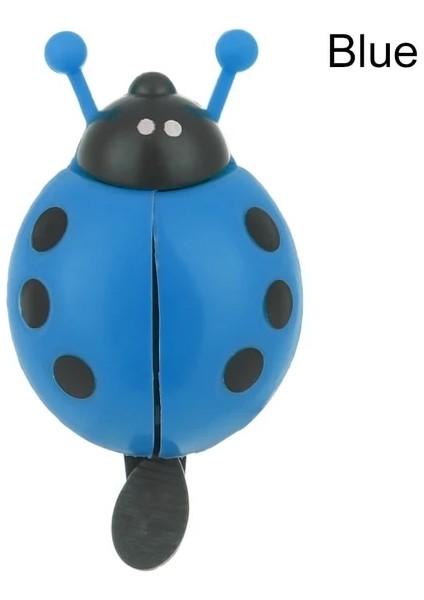 Mavi Stil Güzel Uğur Böceği Bisiklet Zili Güvenlik Uyarı Çocuk Erkek Kız Gidon Sevimli Çocuk Böceği Boynuz Plastik Bisiklet Aksesuarları Yeni (Yurt Dışından)