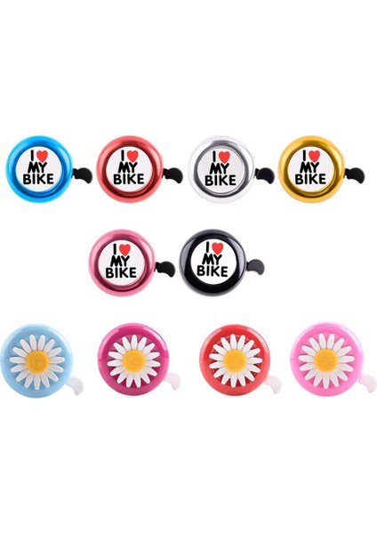 Kırmızı Stil 8 Renkler Sevimli Bisiklet Gidon Çan Yüksek Sesli Alarm Uyarı Mini Çocuk Bisikleti Korna Bell Bisiklet Halkası Çocuk Bisiklet Aksesuarları (Yurt Dışından) modelleri