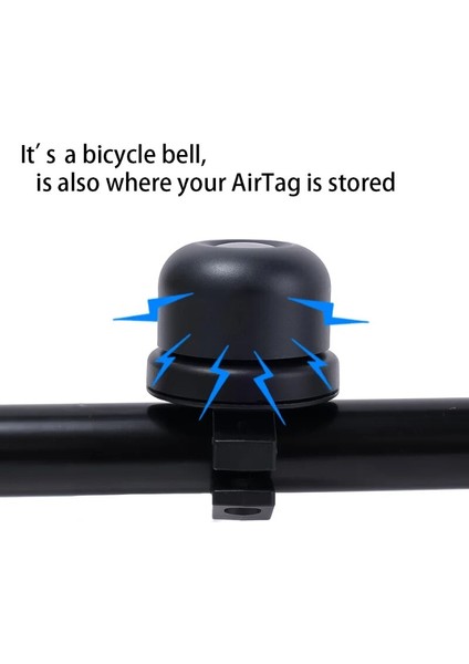 Altın Tarzı Bisiklet Zili Apple Airtag Bisiklet Montaj Gps Takip Cihazı Su Geçirmez Anti-Hırsızlık Tutucu Kılıf Için Hava Etiketi Altında Gizli Bisiklet Zili (Yurt Dışından) indirimleri
