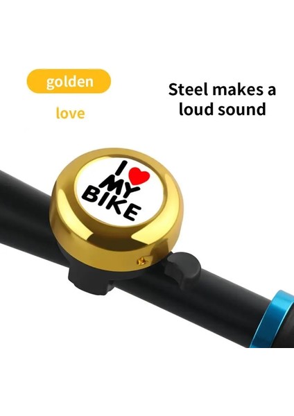 Altın Tarzı Yüksek Sesle Bisiklet Korna Koza Elektrikli Metal Halka Çağrı Bisikletleri Bells Süper Yüksek Sesle Bisiklet Aksesuarları Bisiklet Zili Yol Bisikleti Pas Geçirmez Mini (Yurt Dışından)