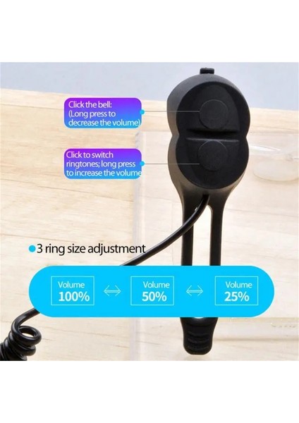 Mavi Stil 280 Mah Lityum Pil Mtb Bisiklet Kornası USB Şarj Beş Ses Elektrikli Korna Su Geçirmez Bisiklet Zili Ses Alarmı Bisiklet Aksesuarları (Yurt Dışından) indirimleri