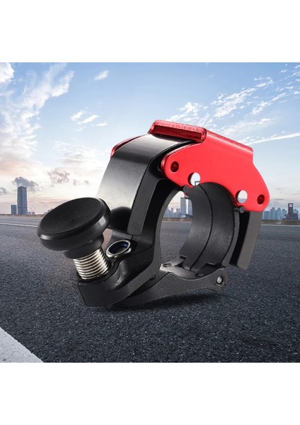 Kırmızı Stil Bisiklet Kornası Güçlü Ses Penetrasyonu Bisiklet Gidon Zil Çağrı Kaymaz Yerden Tasarruf Sağlayan Alüminyum Alaşımlı Bisiklet Bisiklet Aksesuarları (Yurt Dışından) modelleri