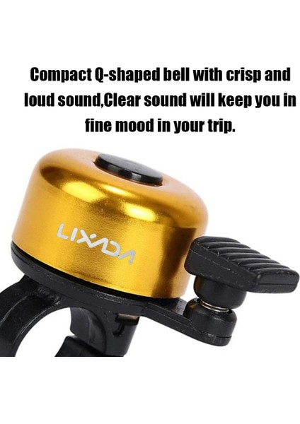 Kırmızı Stil Lıxada Bisiklet Dağ Yolu Bisiklet Çan Halkası Metal Korna Güvenlik Uyarı Alarmı Bisiklet Açık Koruyucu Döngüsü Aksesuarla (Yurt Dışından) modelleri