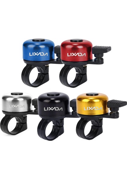 Kırmızı Stil Lıxada Bisiklet Dağ Yolu Bisiklet Çan Halkası Metal Korna Güvenlik Uyarı Alarmı Bisiklet Açık Koruyucu Döngüsü Aksesuarla (Yurt Dışından) fırsatları