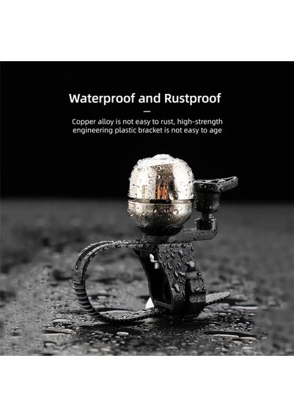 Altın Tarzı Bisiklet Zili Genel Dağ Bisikleti Bakır Alaşımlı Mini Retro Çan Scooter Yol Bisiklet Aksesuarları (Yurt Dışından) fırsatları