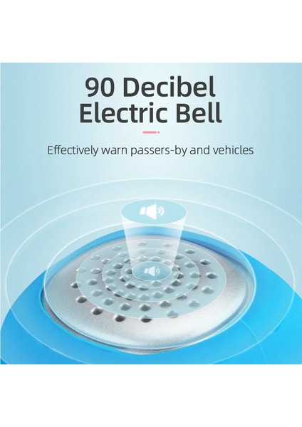 No.1 Stili Bisiklet Zili Elektrikli Dağ Bisiklet Zili 90DB Boynuz Yağmur Geçirmez Sürme Gidon Silikon Kabuk Sürme Aksesuarla Yeni Gelmesi (Yurt Dışından) fiyatları