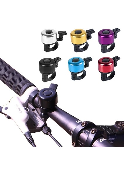 Kırmızı Stil 22MM Bisiklet Kornası Mtb Yol Bisiklet Zili Net Ses Alarmı Açık Bisiklet Güvenlik Scooter Katlanır Bisiklet Aksesuarları Multicol (Yurt Dışından) modelleri