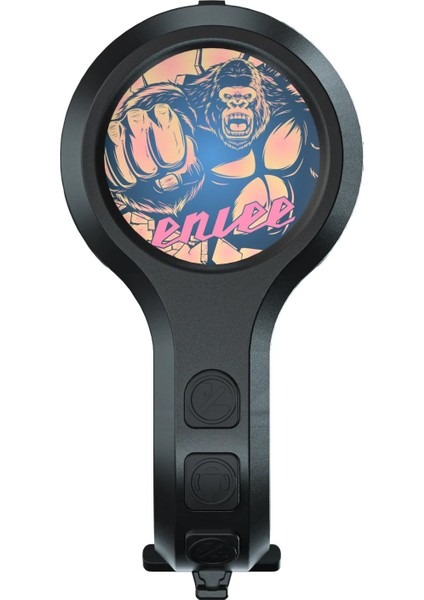 C Tarzı Enlee Bisiklet Elektrikli Korna Yüksek Sesle Dağ Bisikleti Zili Yol Araba Zili Alarmı Anti-Hırsızlık Cihazı Su Geçirmez USB Şarj Edilebilir (Yurt Dışından)