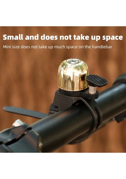 Siyah Stil Bisiklet Zili Genel Ayarlanabilir Dağ Bisikleti Bakır Alaşım Mini Retro mm Çan Seçim Strike Horn Scooter Yol Mtb Aksesuarları (Yurt Dışından) indirimleri