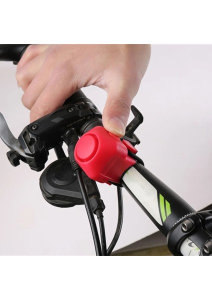 Kırmızı Stil Bisiklet Elektronik Yüksek Sesle Korna Uyarı Zili 130DB Uyarı Güvenlik Elektrikli Zil Sireni Bisiklet Gidon Alarm Zili Bisiklet Aksesuarları (Yurt Dışından) fiyatları