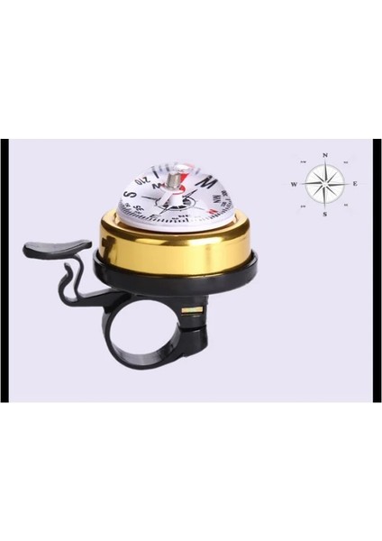 Sarı Stil Dağ Bisikleti Bisiklet Zili Bisiklet Pusula Bisiklet Bells Gidon Alüminyum Pusula Halkası Bisiklet Bisiklet Kornası Bisiklet Aksesuarları (Yurt Dışından)