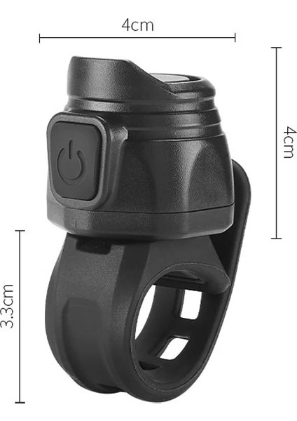 Siyah Stil USB Şarj Edilebilir Bisiklet Motosiklet Elektrikli Zil Kornası 6 Mod Gidon Mtb Yol Bisiklet Anti-Hırsızlık Alarm Kornası Bisiklet Aksesuarları (Yurt Dışından) modelleri