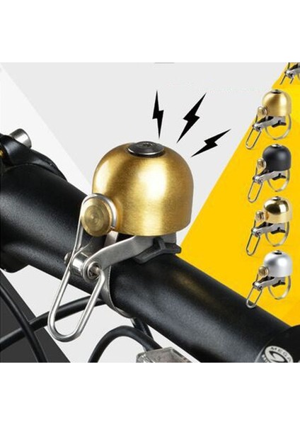 Gümüş Tarzı Retro Bisiklet Zili Temizle Yüksek Ses Çelik Klasik Mtb Dağ Bisikleti Gidon Halka Boynuz Bakır Güvenlik Bisiklet Uyarı Alarmı (Yurt Dışından) fiyatları
