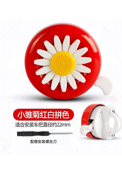 No.12 Tarzı Çok Renkli Çocuklar Komik Bisiklet Çan Papatya Çiçek Boynuzları Bisiklet Çocuk Kız Bisiklet Halka Alarmı Gidon Alaşımlı Plastik Sıcak (Yurt Dışından) modelleri