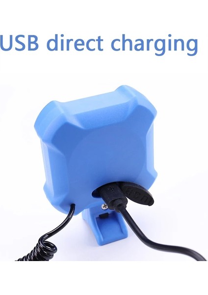 Kırmızı Stil Bisiklet Zili 4 Lamba Bisiklet Işık Ah Elektrikli Korna Su Geçirmez USB Şarj (Yurt Dışından)