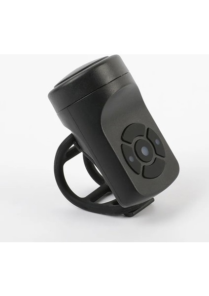 Siyah Stil Bisiklet Elektronik Korna Şarj Edilebilir Güvenlik Alarm Kornası Bisiklet Gidon Alarm Zili USB Şarj Edilebilir Bisiklet Sürme Aksesuarları (Yurt Dışından)