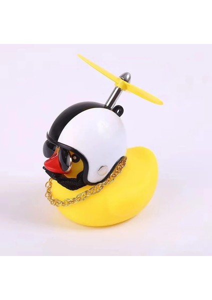 No.11 Tarzı Bisiklet Küçük Sarı Ördek Airscrew Kask Ayakta Ördek Kırık Rüzgar Ördek Bisiklet Motorlu Sürme Bisiklet Bisiklet Aksesuarları (Yurt Dışından)