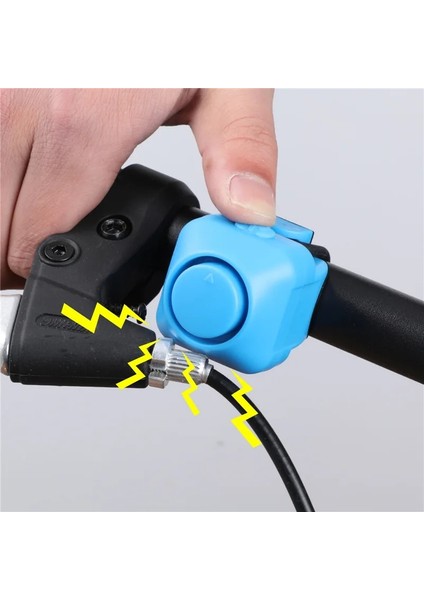 Siyah Stil 130 Db Uyarı Güvenlik Elektrikli Zil Polis Sireni Bisiklet Gidon Alarm Zili Bisiklet Elektronik Yüksek Sesle Korna Bisiklet Aksesuarları (Yurt Dışından) fırsatları