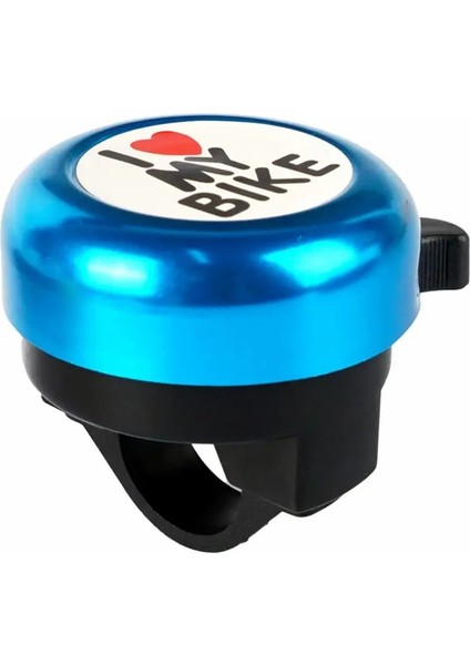 Mavi Stil Bisiklet Zili Yüksek Sesli Mektup Baskı Yüksek Desibel Sevimli Görünüm Alarmı Çıkarılabilir Karikatür Küçük Bisiklet Korna Bisiklet Aksesuarları (Yurt Dışından)