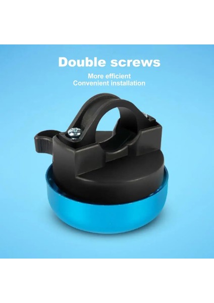 Mavi Stil Bisiklet Zili Yüksek Sesli Mektup Baskı Yüksek Desibel Sevimli Görünüm Alarmı Çıkarılabilir Karikatür Küçük Bisiklet Korna Bisiklet Aksesuarları (Yurt Dışından) fırsatları