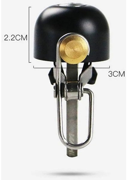 Altın Tarzı 2020 Yeni Bisiklet Zili Retro Yüksek Ses Bisiklet Zili Dağ Bisikleti Yol Bisikleti mm Gidon (Yurt Dışından) fırsatları