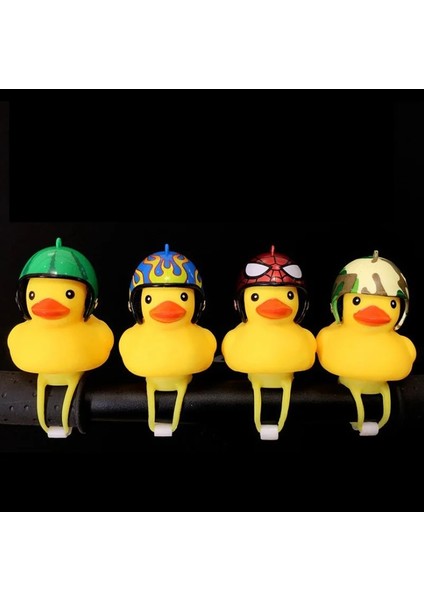 Bir Stil Artoon Bisiklet Çan Silikon Küçük Sarı Ördek Şekli Bisiklet Bellg Gidon Ördek Başkanı Işık Mtb Bisiklet Aksesuarları (Yurt Dışından) modelleri