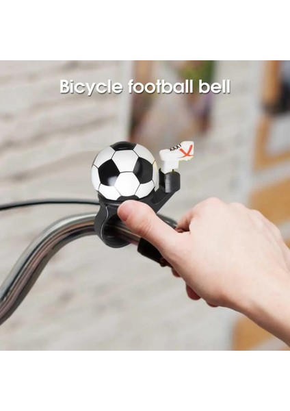 Bkyl Tarzı Bisiklet Kornası Karikatür Futbol Bisiklet Zili Zil Yüksek Sesle Mini Mtb Güvenlik Bisiklet Gidon Futbol Zili Yüzük Bisiklet Aksesuarları (Yurt Dışından) fırsatları