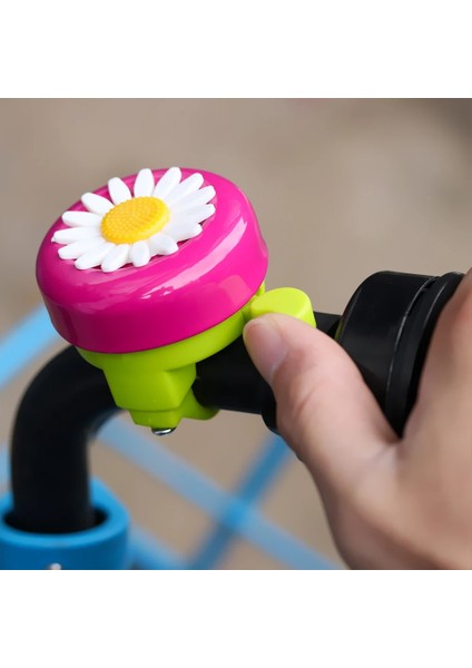 Kırmızı Stil 1 Adet Çok Renkli Çocuklar Komik Bisiklet Zili Papatya Çiçek Boynuzları Bisiklet Çocuk Kız Bisiklet Halka Alarmı Gidon Alaşımlı Plastik (Yurt Dışından) indirimleri