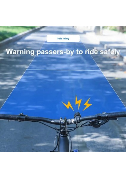 Siyah Stil USB Şarj Edilebilir Bisiklet Motosiklet Elektrikli Zil Korna Yol Bisikleti Dağ Bisikleti Çocuk Araba Uyarı Elektrikli Zil Bisiklet Accesso (Yurt Dışından) modelleri