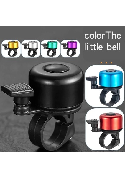 Siyah Stil Bisiklet Zili Dağ Bisikleti Alüminyum Alaşımlı Renkli Bisiklet Zili Küçük Çan Bisiklet Ridesi (Yurt Dışından) fiyatları