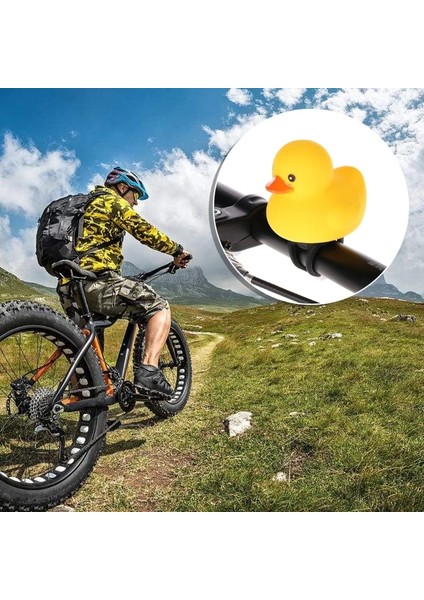 Küçük Sarı Ördek Bisiklet Bells Farlar Dağ Bisikleti Gidon Karikatür Yüzük (Yurt Dışından) modelleri