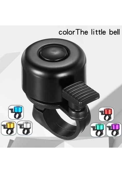 Siyah Stil Bisiklet Zili Dağ Bisikleti Alüminyum Alaşımlı Renkli Bisiklet Zili Küçük Çan Bisiklet Ridesi (Yurt Dışından) modelleri