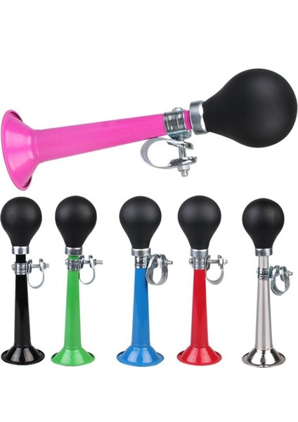 Pembe Tarzı Bisiklet Bisiklet Bisiklet Metal Havalı Korna Borazan Trompet Sıkıştırılmış Kauçuk Ampul Bisiklet Zili Çalıyor (Yurt Dışından) fiyatları
