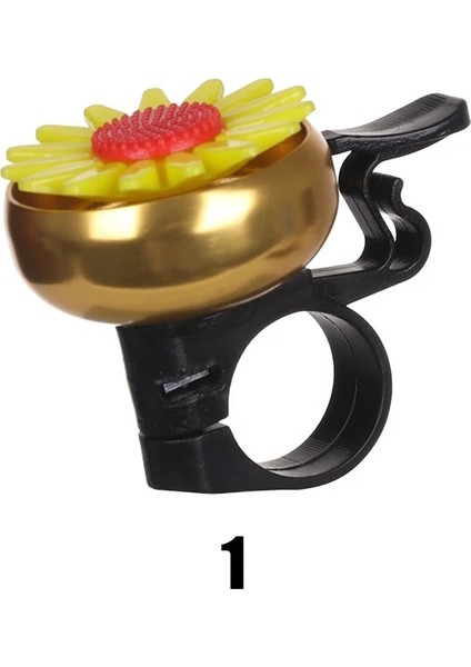 No.1 Stili 1 Adet Çok Renkli Çocuklar Komik Bisiklet Zili Papatya Çiçek Boynuzları Bisiklet Çocuk Kız Bisiklet Halka Alarmı Gidon Alaşımlı Plastik (Yurt Dışından)