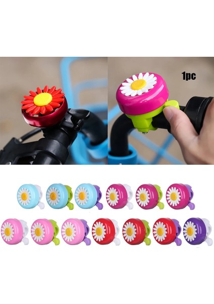 No.1 Stili 1 Adet Çok Renkli Çocuklar Komik Bisiklet Zili Papatya Çiçek Boynuzları Bisiklet Çocuk Kız Bisiklet Halka Alarmı Gidon Alaşımlı Plastik (Yurt Dışından) fiyatları