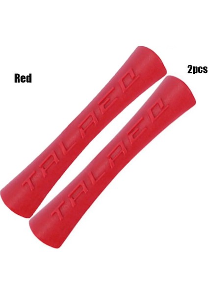 Kırmızı Stil Boru Hattı Için Vites Aksesuarları Ultralight Çerçeve Koruyucu Bisiklet Fren Kabloları Bisiklet Kılıfı Silikon Hat Koruyucusu (Yurt Dışından)