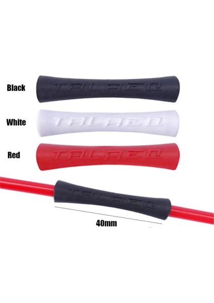 Kırmızı Stil Boru Hattı Için Vites Aksesuarları Ultralight Çerçeve Koruyucu Bisiklet Fren Kabloları Bisiklet Kılıfı Silikon Hat Koruyucusu (Yurt Dışından) indirimleri