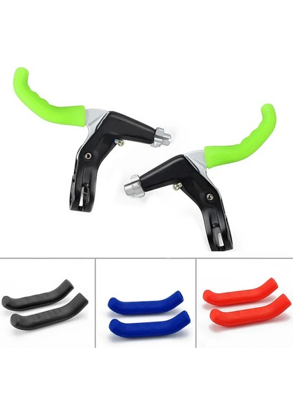 Bu Tarzı 1 Çift Dağ Bisikleti Gidon Kavrama Wrap Bisiklet Fren Kolu Kaymaz Silikon Kapak Koruyucu Çıkarılabilir Gidon Tutma Kapağı (Yurt Dışından) fiyatları