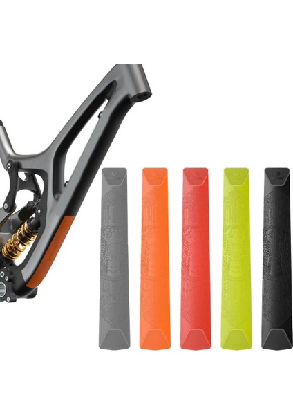 Siyah Stil A Çerçeve Tüp Etiket Bisiklet Parçaları Bisiklet Çerçeve Etiket Pvc Anti-Skid Evrensel Bisiklet Çerçeve Bant Pedi (Yurt Dışından)