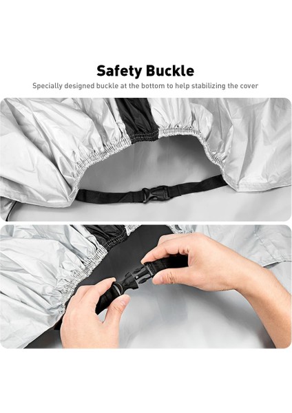 Tam Gümüş Tarzı L Boyutu Bisiklet Örtüsü Bisiklet Yağmur Kılıfı Bisiklet Su Geçirmez Toz Geçirmez Uv Dayanıklı Kar Geçirmez Tüm Mevsim Koruyucu Kapaklar Bisiklet Aksesuarları (Yurt Dışından) fiyatları