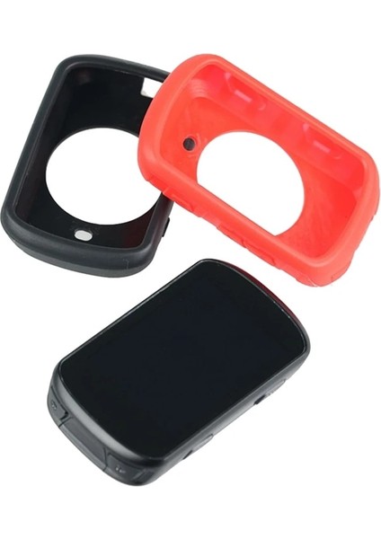 Siyah Stil Bisiklet Gps Bilgisayar Garmin Edge 530 Için Koruma Kılıfı Çıkarılabilir Dar Ekran Koruyucu, Kırmızı (Yurt Dışından)